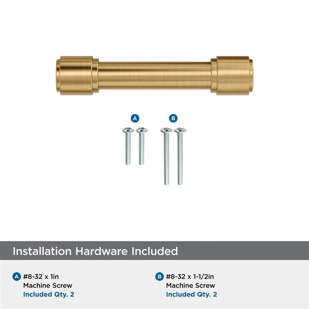 AMEROCK Faircrest Wrapped Bar Handle Pulls in Champagne Bronze (+8 Sizes)