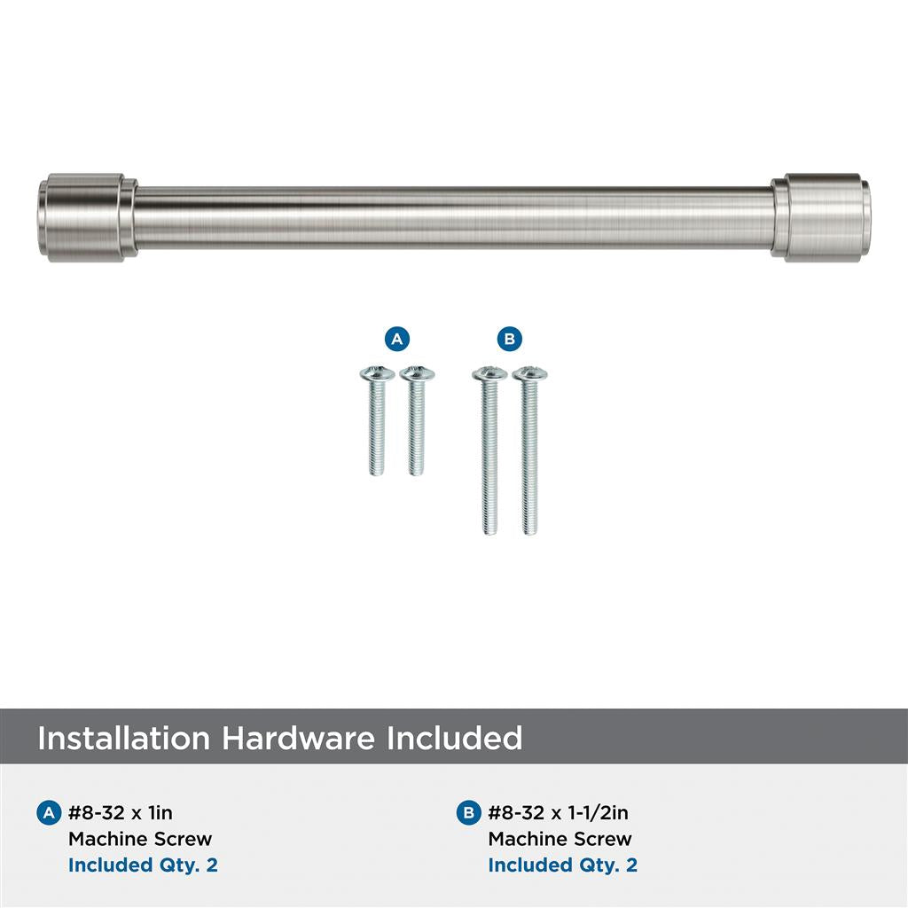 AMEROCK Faircrest Wrapped Bar Handle Pulls in Satin Nickel (+8 Sizes)