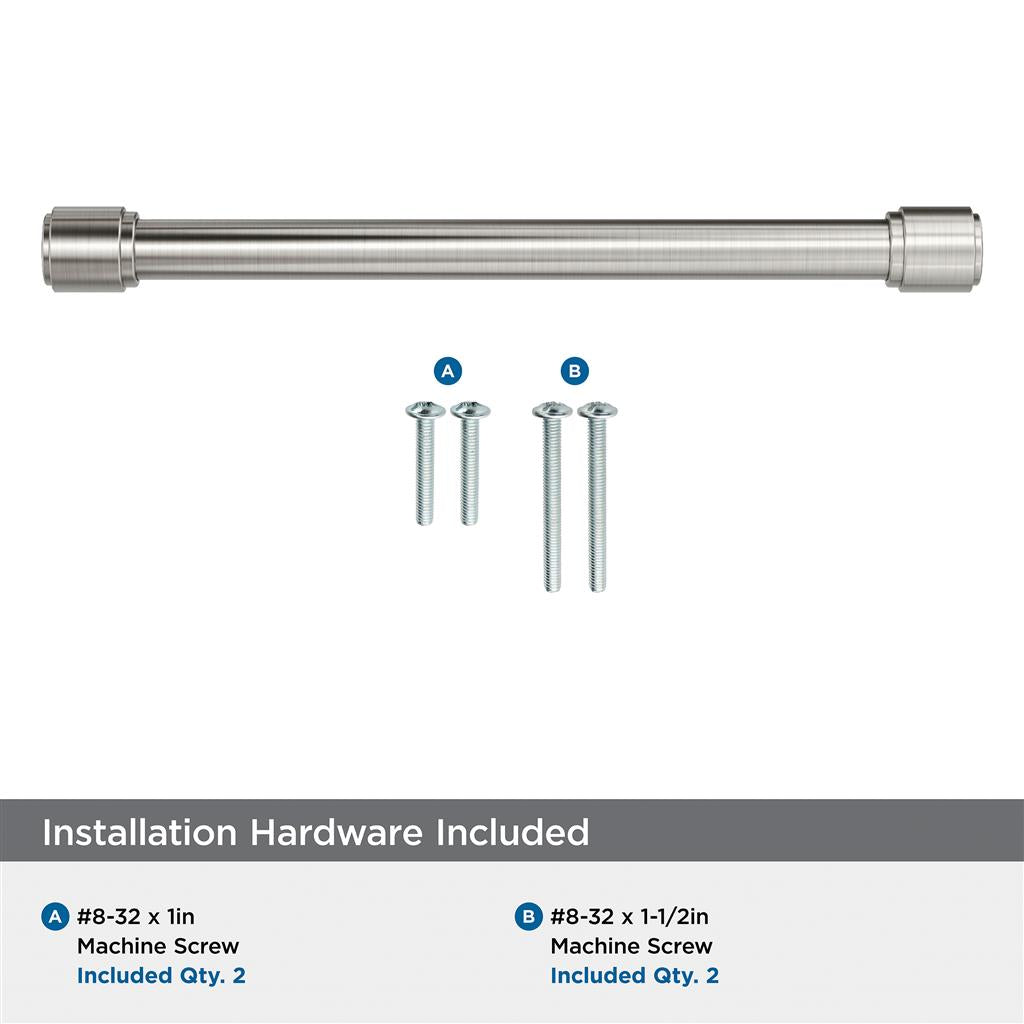 AMEROCK Faircrest Wrapped Bar Handle Pulls in Satin Nickel (+8 Sizes)