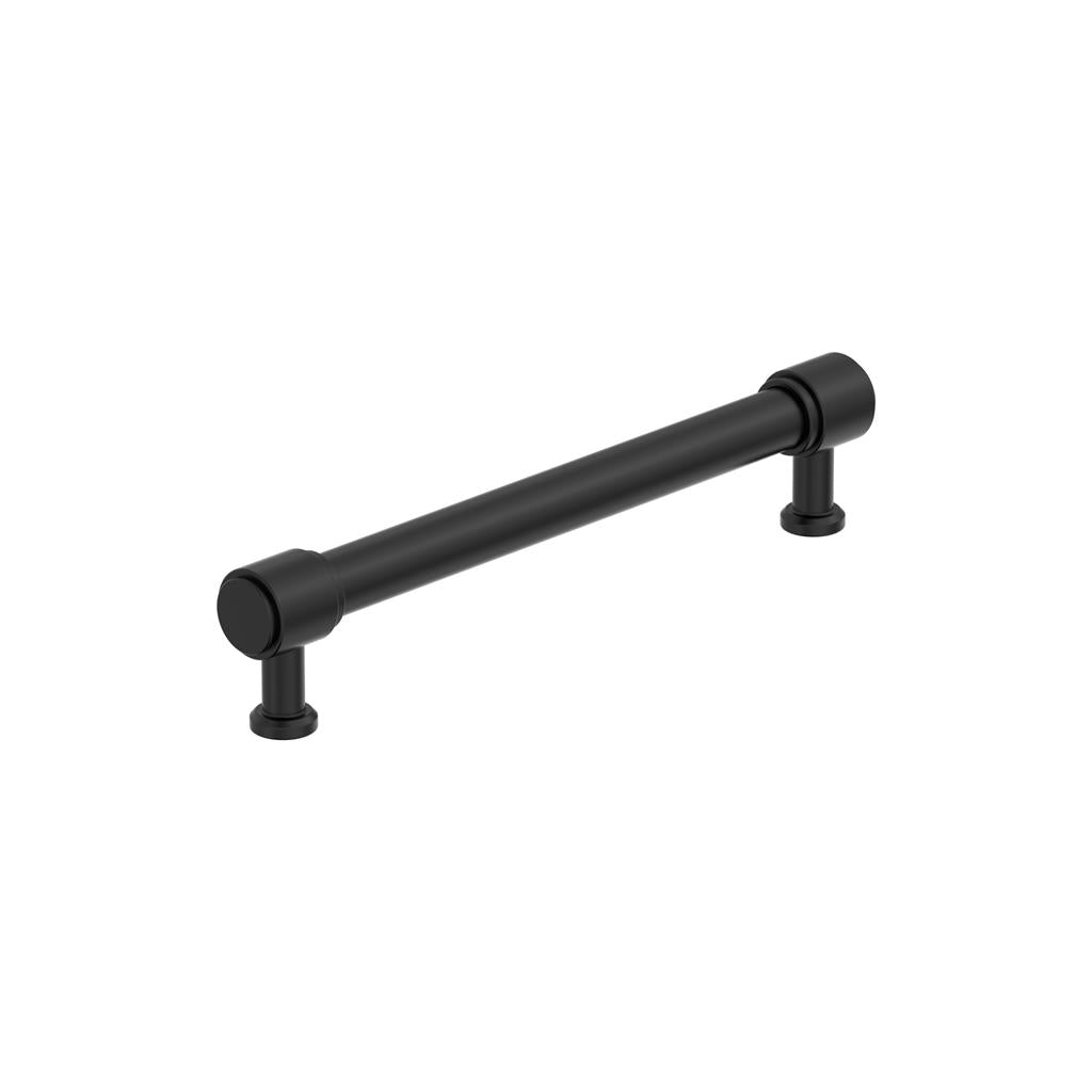 AMEROCK Faircrest Wrapped Bar Handle Pulls in Matte Black (+8 Sizes)