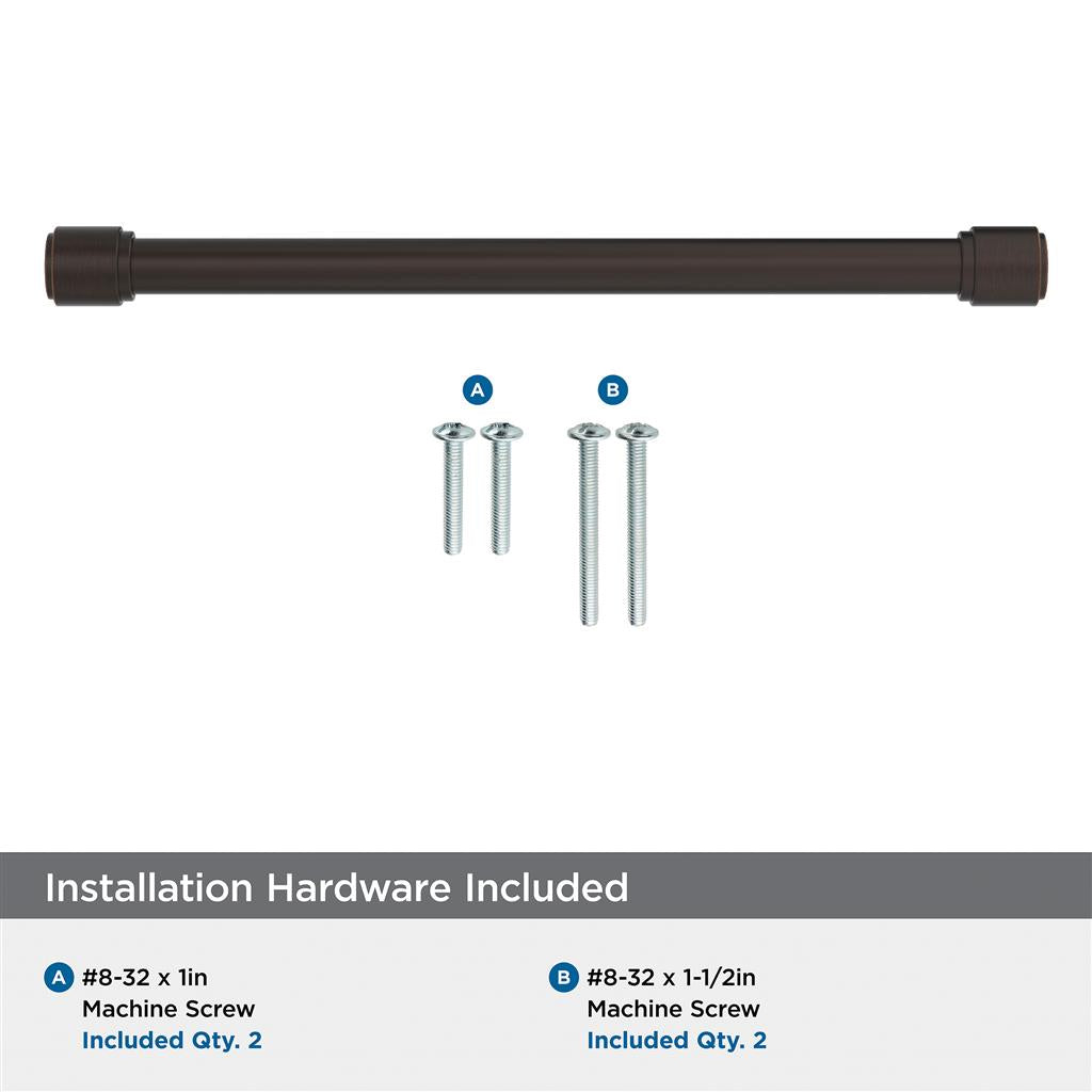 AMEROCK Faircrest Wrapped Bar Handle Pulls in Oil Rubbed Bronze (+8 Sizes)