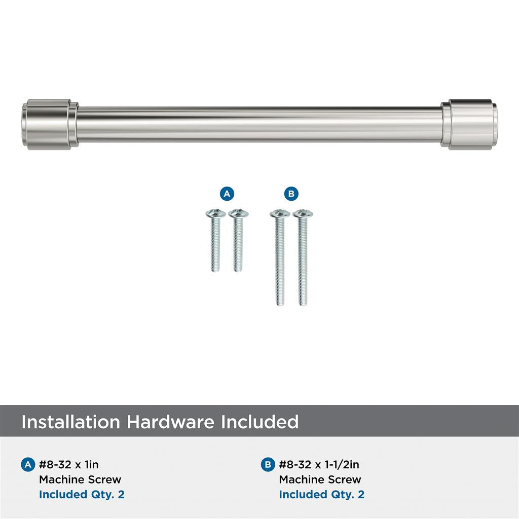 AMEROCK Faircrest Wrapped Bar Handle Pulls in Polished Nickel (+8 Sizes)