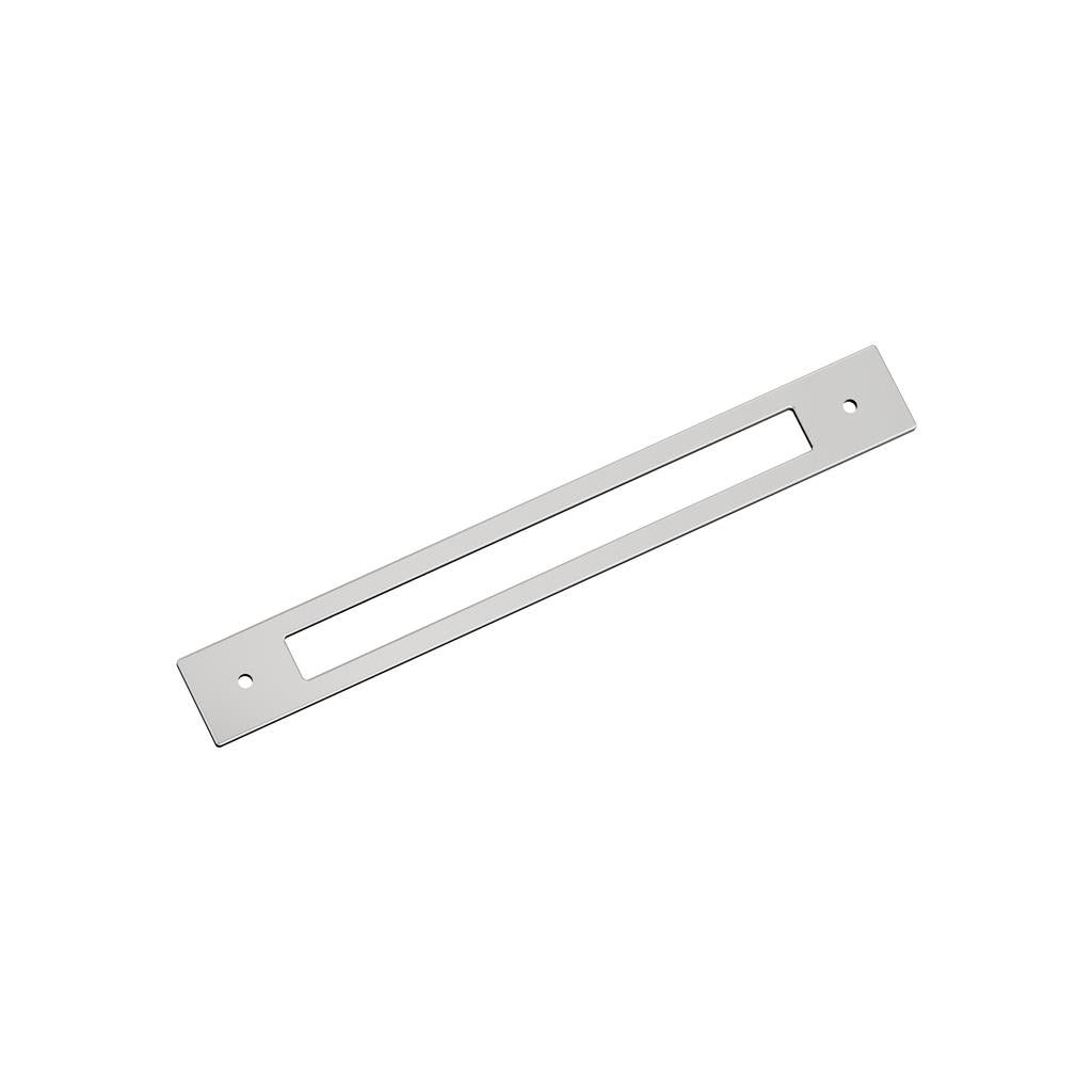 AMEROCK Medora Rectangle Cabinet Handle Backplate in Polished Chrome (+8 Sizes)