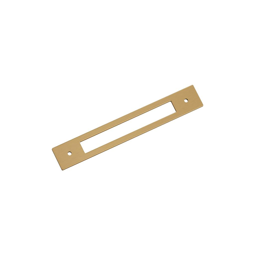 AMEROCK Medora Rectangle Cabinet Handle Backplate in Champagne Bronze (+8 Sizes)