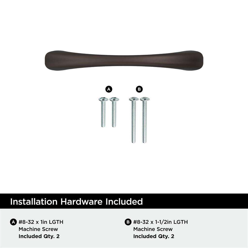 Amerock Vaile Handle Pull Mounting Hardware