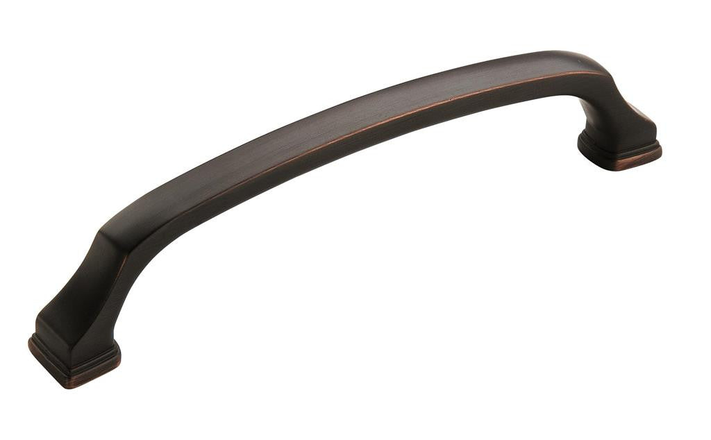 15-D AMEROCK Revitalize 6-5/16" Center to Center Handle Cabinet Pull - Oil Rubbed Bronze BP55347ORB
