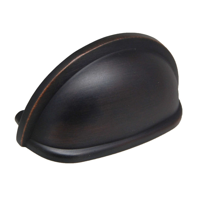Amerock Cup Pulls 3" Centers Cup Pull in Oil Rubbed Bronze BP53010ORB