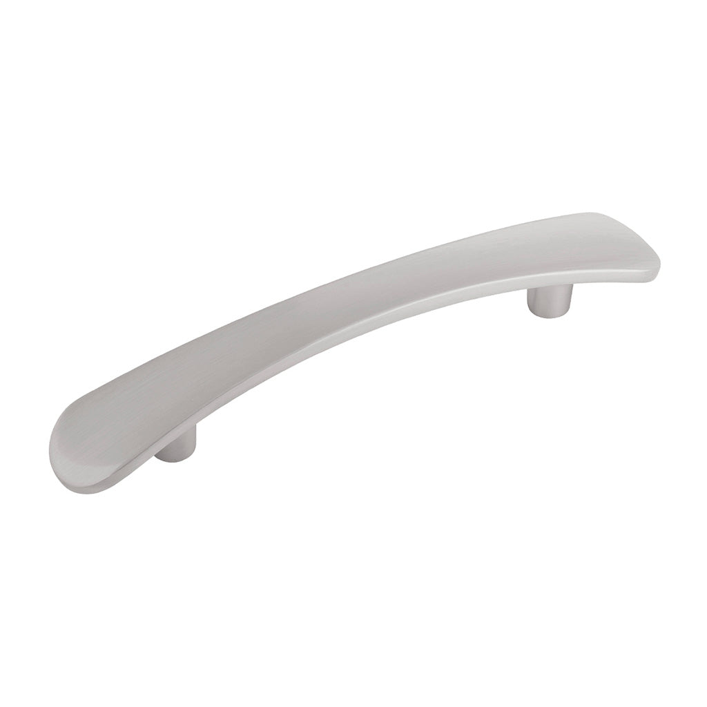 BELWITH KEELER Vale Curved Handle Pull in Satin Nickel (+3 Sizes)