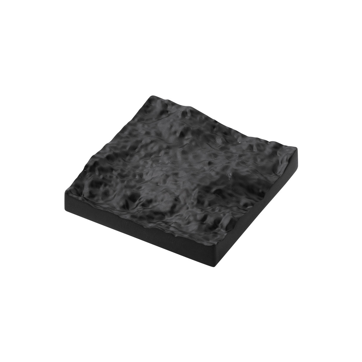 BELWITH KEELER Sandrine Square Cabinet Knob in Black Mist