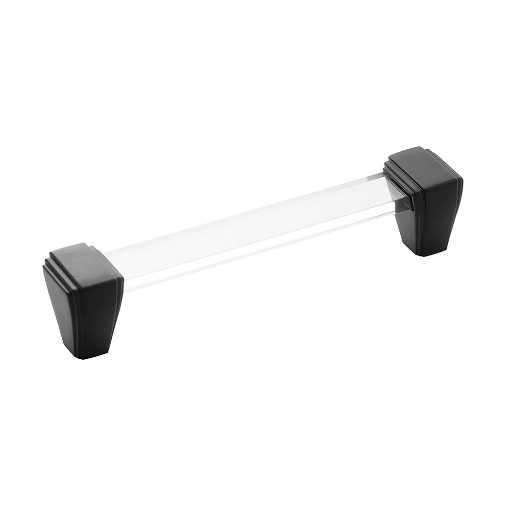 BELWITH KEELER Belleclaire Cabinet Handle Pull in Matte Black and Clear (+3 Sizes)