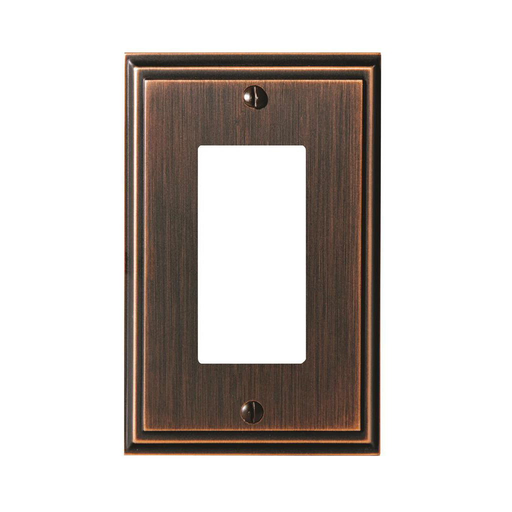 AMEROCK Mulholland GFI Rocker Wall Plate in Oil Rubbed Bronze (+3 Styles)
