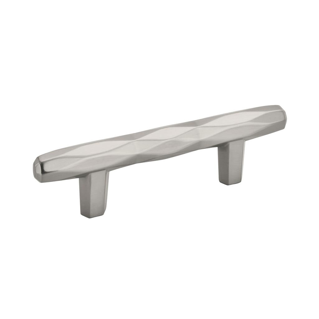 AMEROCK St. Vincent Geometric Bar Pulls in Satin Nickel (+6 Sizes)