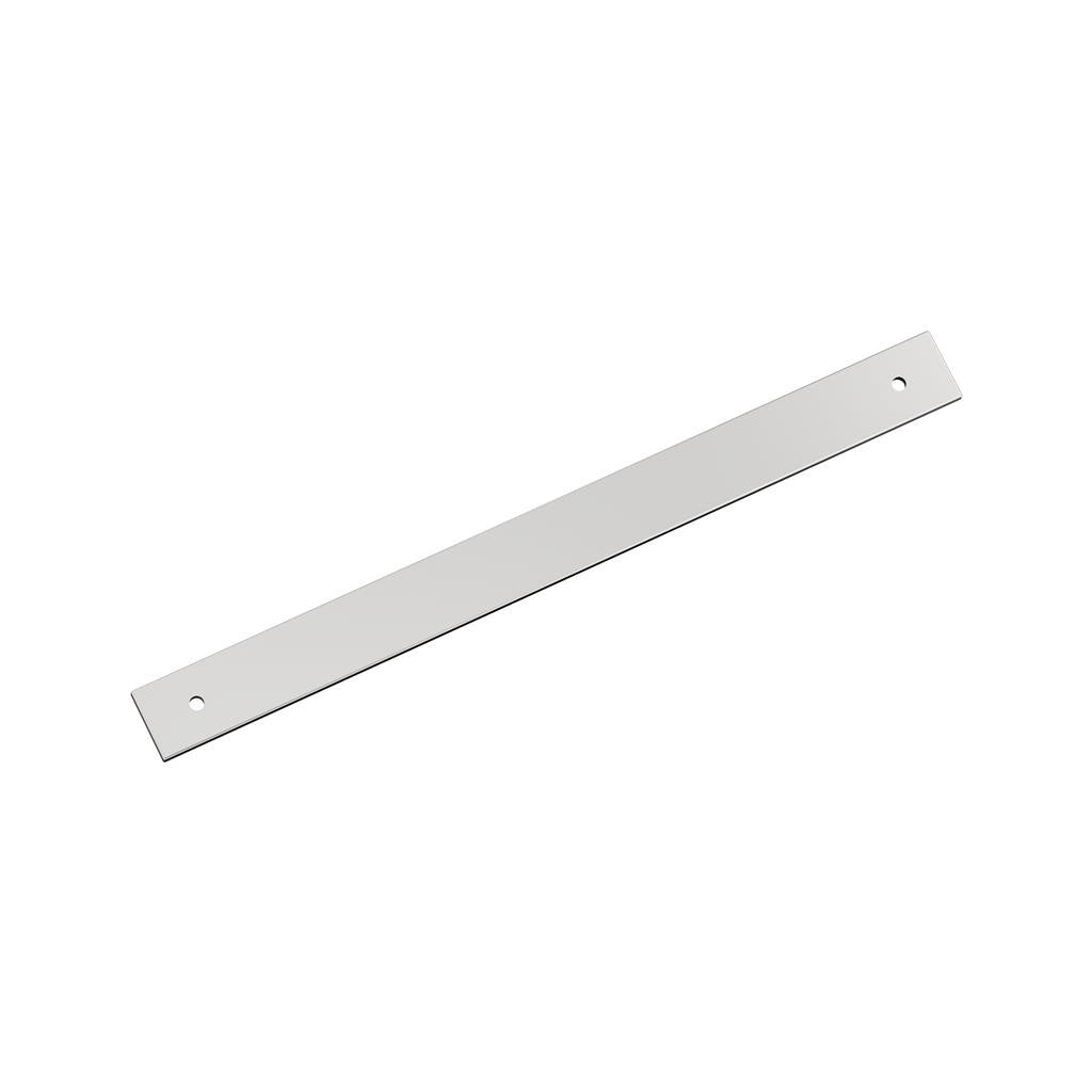 AMEROCK Ladera Rectangle Cabinet Handle Backplate in Polished Chrome (+8 Sizes)