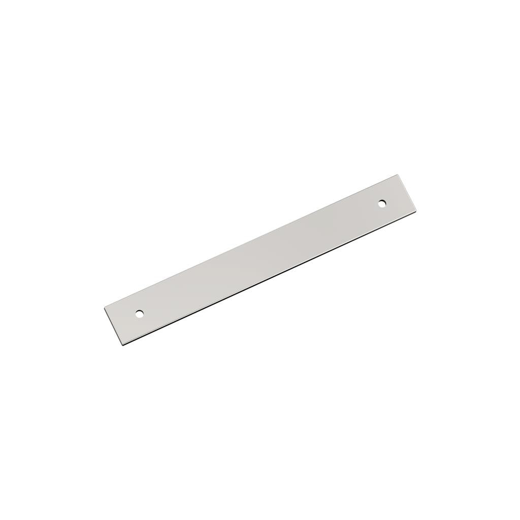 AMEROCK Ladera Rectangle Cabinet Handle Backplate in Polished Nickel (+8 Sizes)