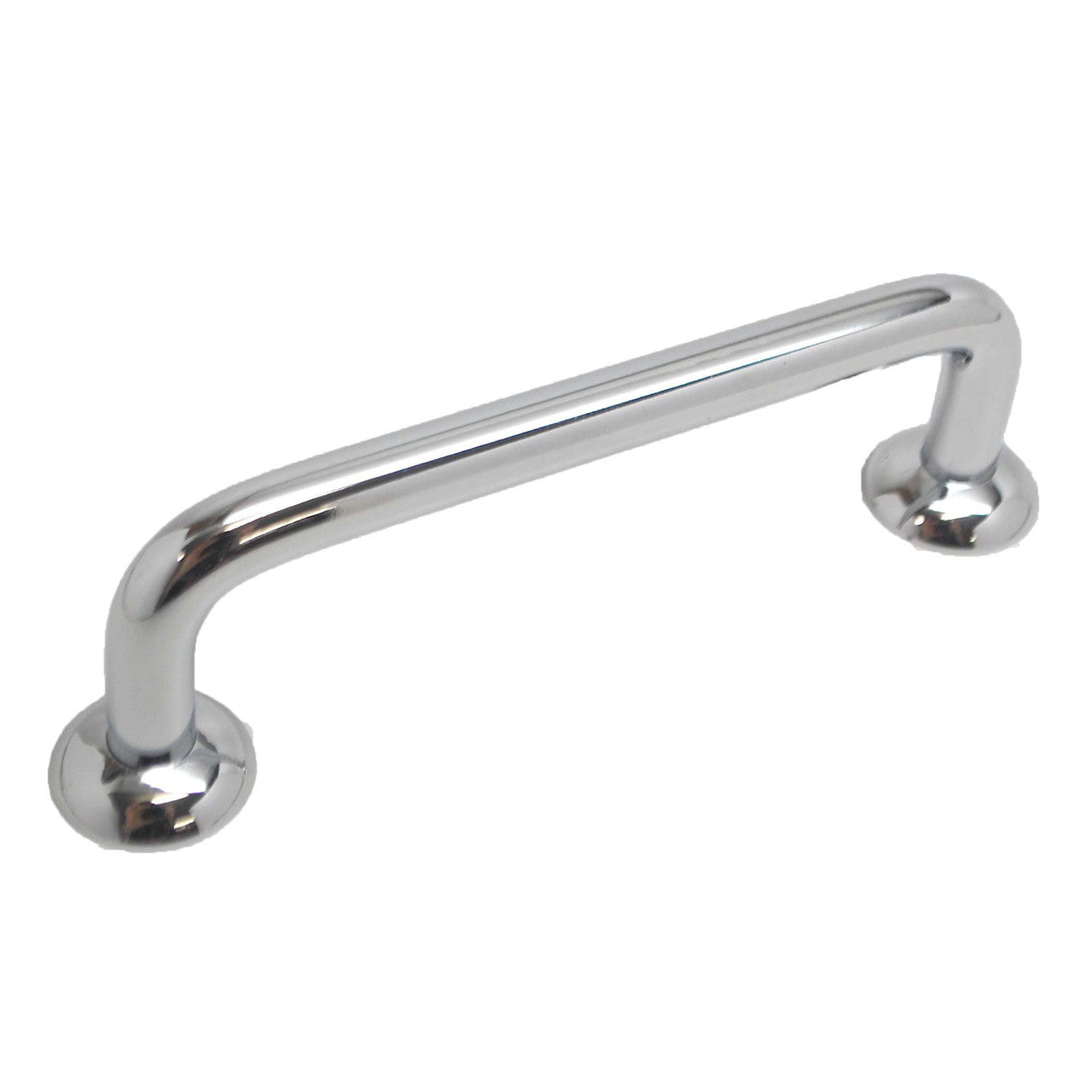 AMEROCK Round Base Backplate for Wire Pulls in Polished Chrome BP34006-CH