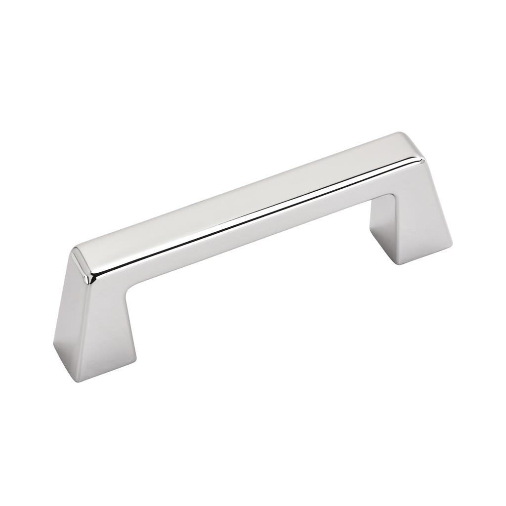 AMEROCK Blackrock Handle Cabinet Pull in Polished Chrome (+7 Sizes)