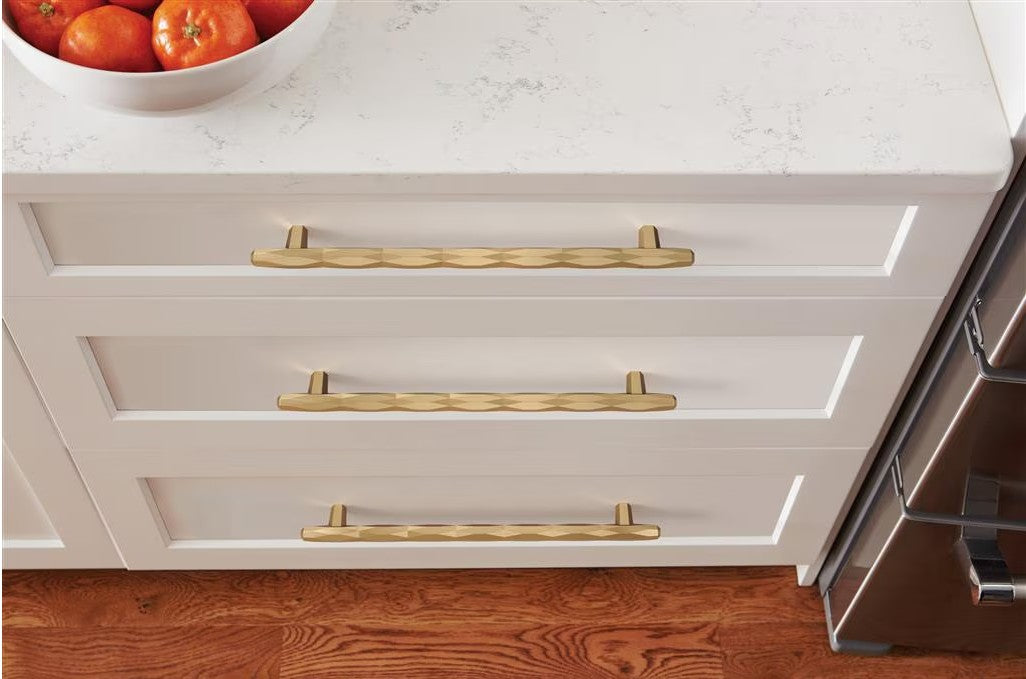 AMEROCK St. Vincent Geometric Bar Pulls in Champagne Bronze (+6 Sizes)