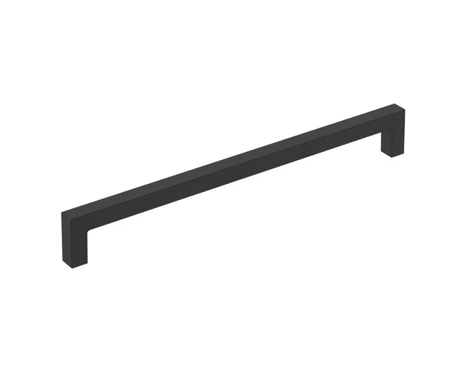 AMEROCK Monument Square Handle Pulls in Flat Black (+8 Sizes)