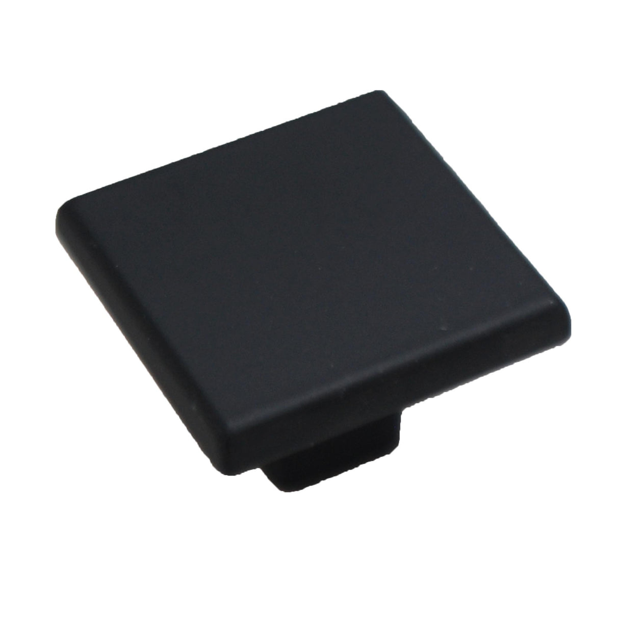 HICKORY Heritage Designs Tempo 1-3/16" Length Square Cabinet Knob in Matte Black