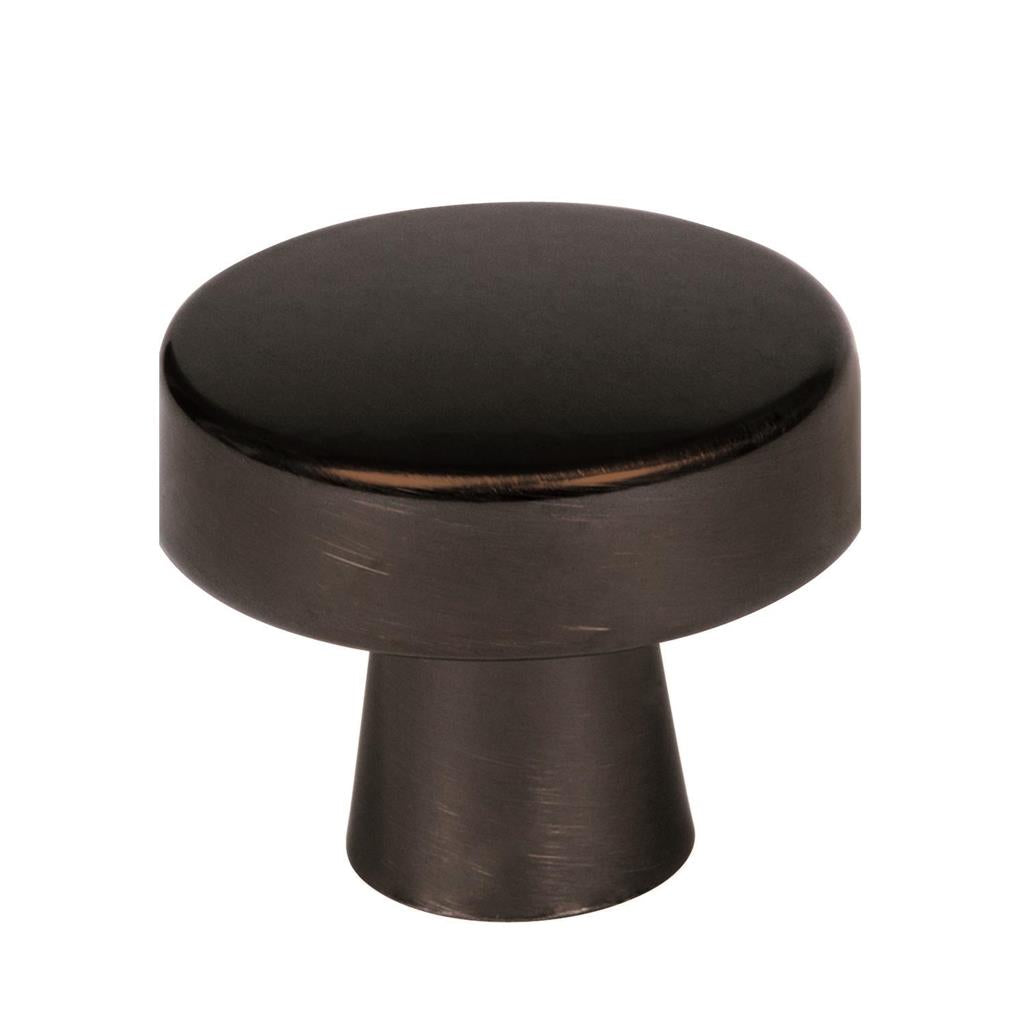 AMEROCK Blackrock Round Cabinet Knob in Oil Rubbed Bronze (+2 Sizes )
