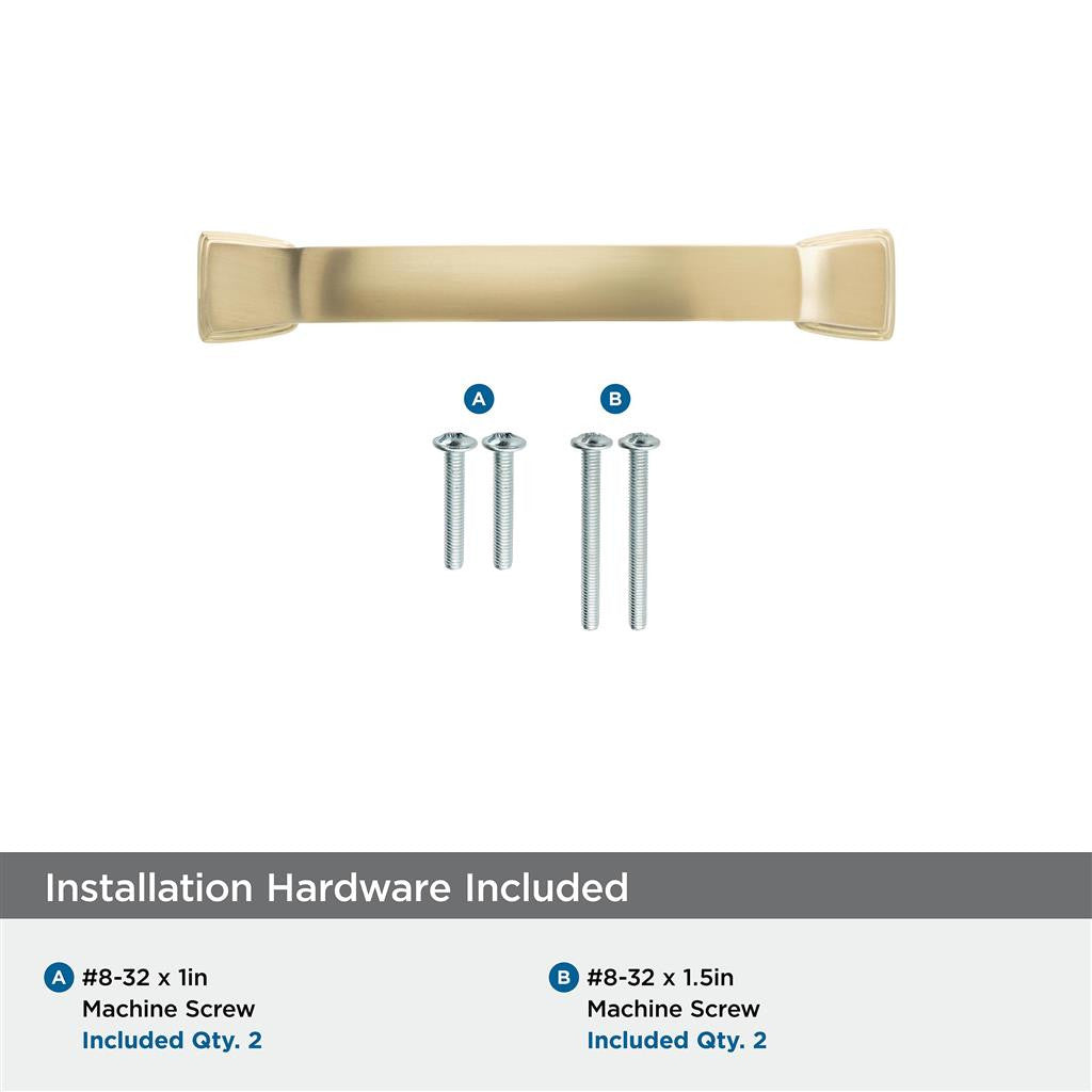 764 AMEROCK Revitalize 3" Center to Center Handle Cabinet Pull - Champagne Bronze BP55343CZ Hardware