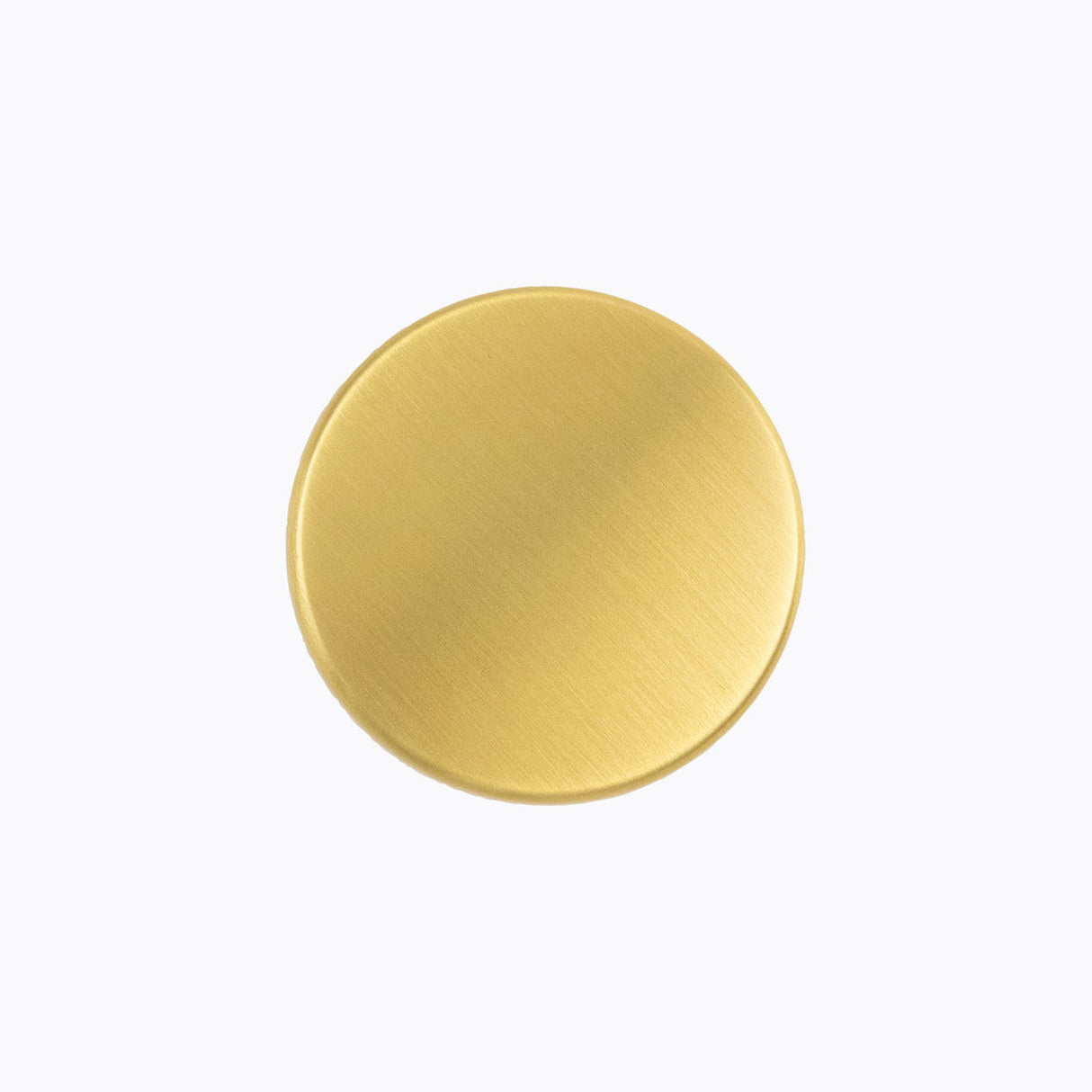 HICKORY Forge 1-3/8" Diameter Cabinet Knob in Brushed Golden Brass H076698-BGB