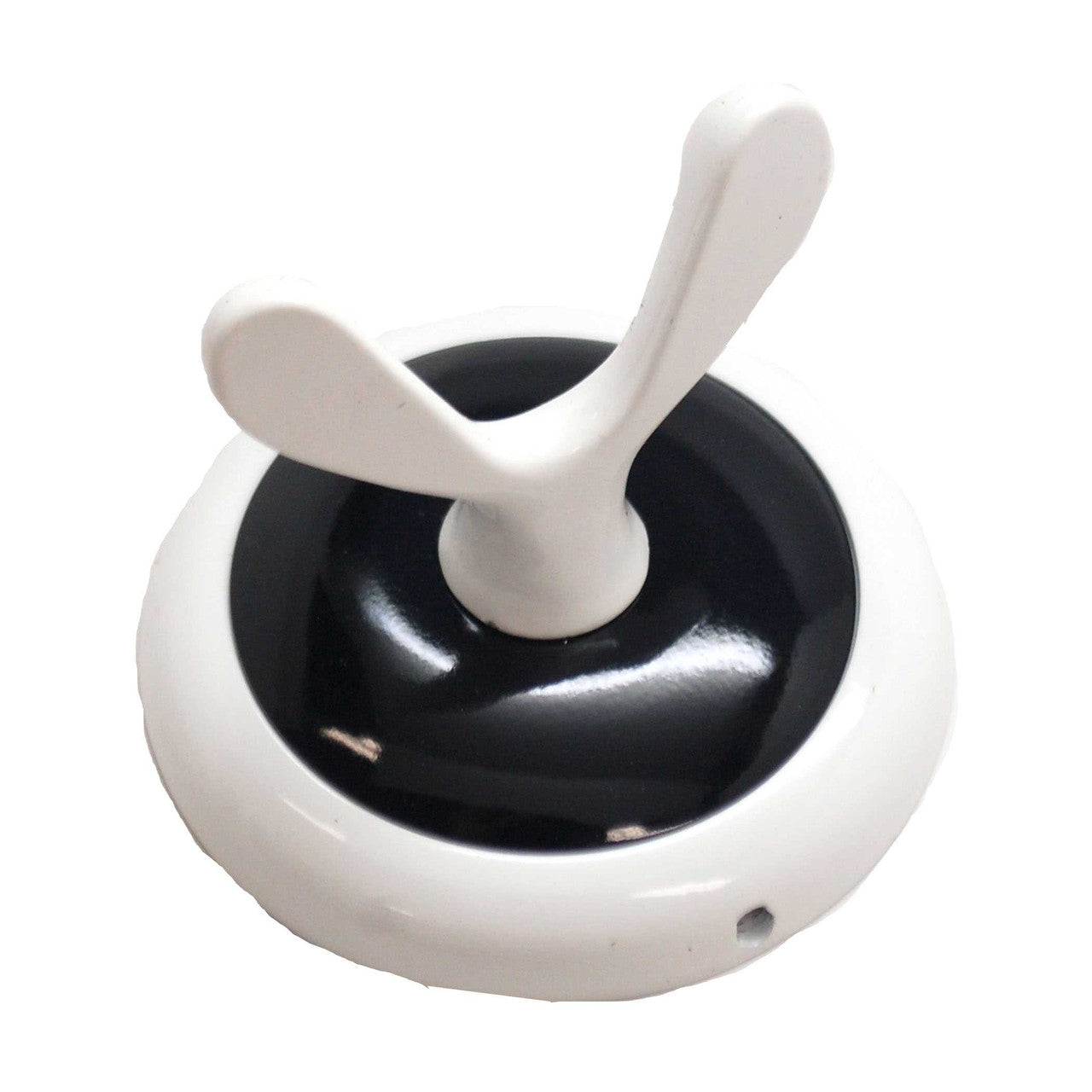 AMEROCK Bathroom Robe Hook in White & Black