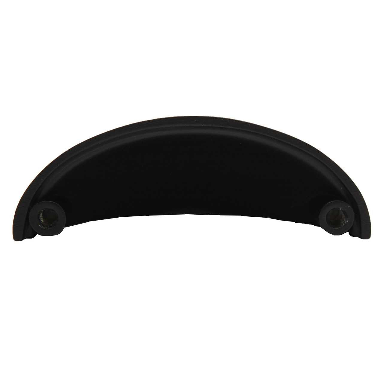 AMEROCK Cup Pulls 2-1/2" Center to Center Cup Pull - Black BP53019-FB