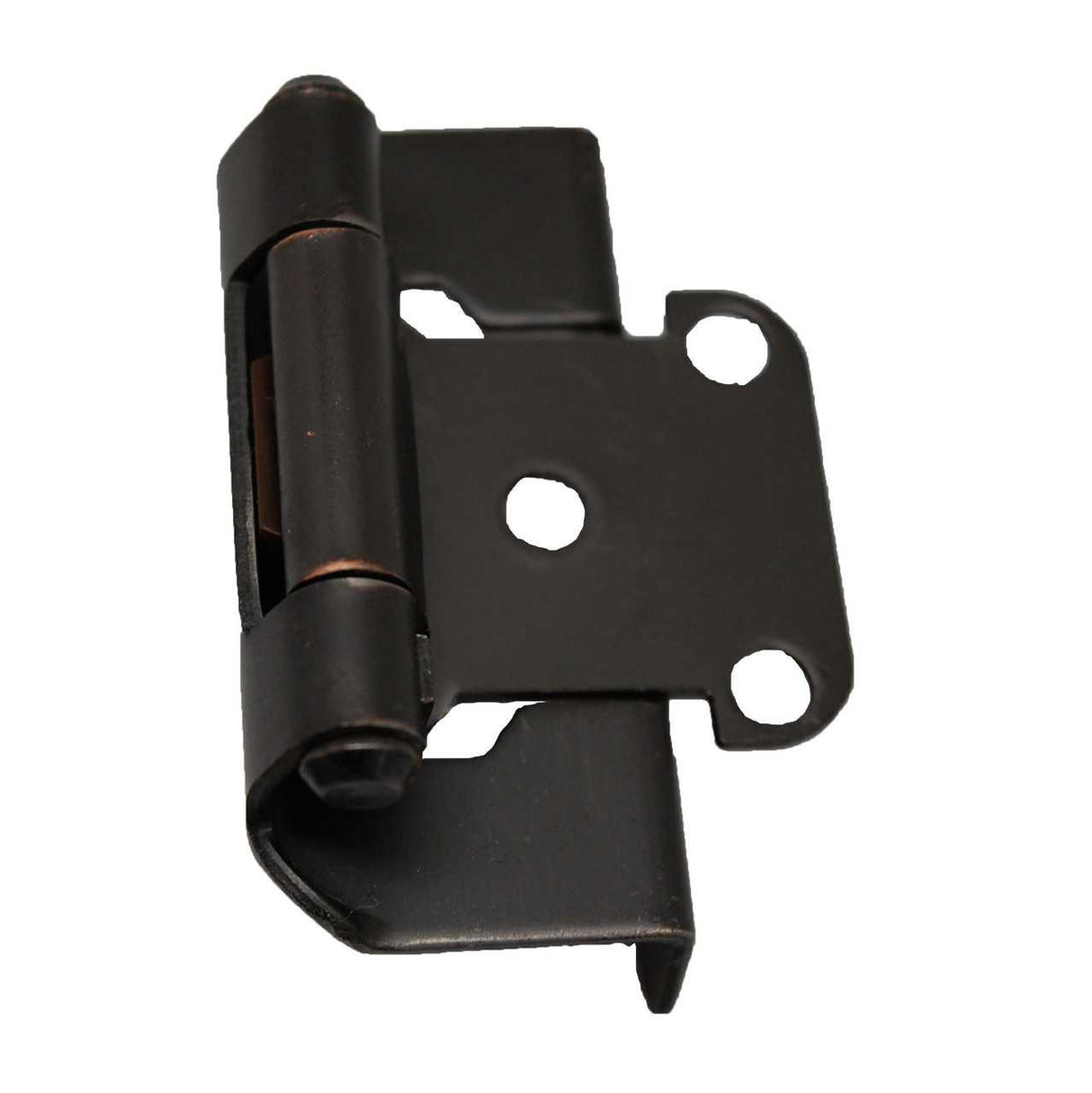 AMEROCK Self Closing Partial Wrap 1/2" Overlay Cabinet Hinges - Oil Rubbed Bronze CMR7550-ORB