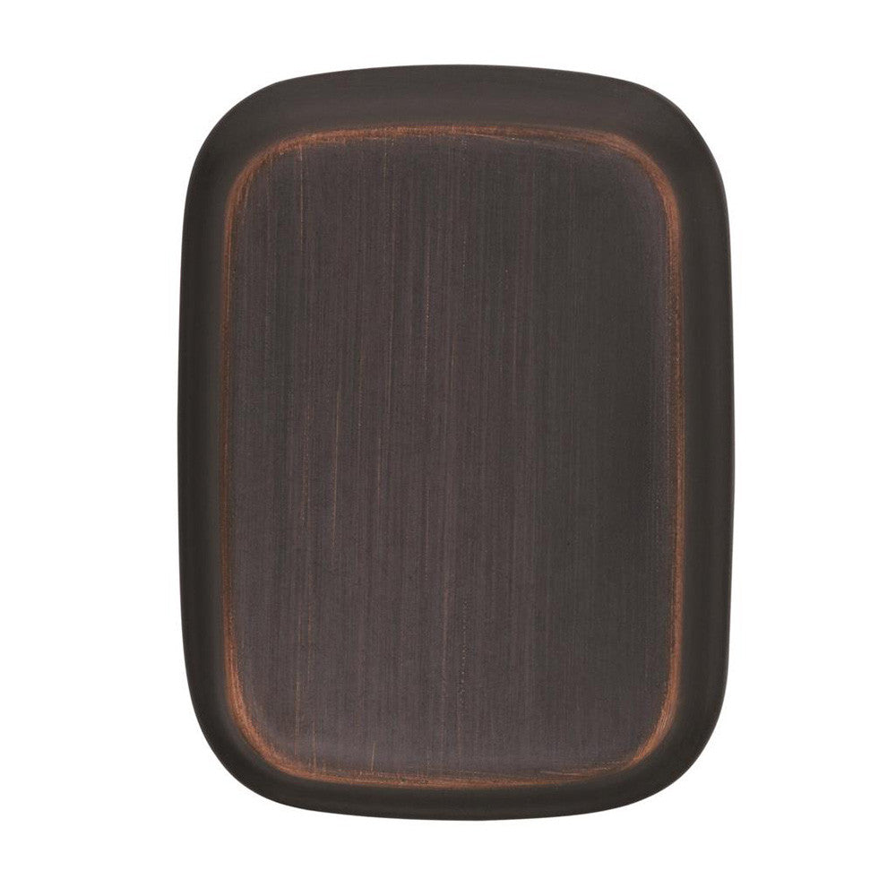 AMEROCK Revitalize 1-1/4" Length Cabinet Knob in Oil Rubbed Bronze BP55340ORB Front View