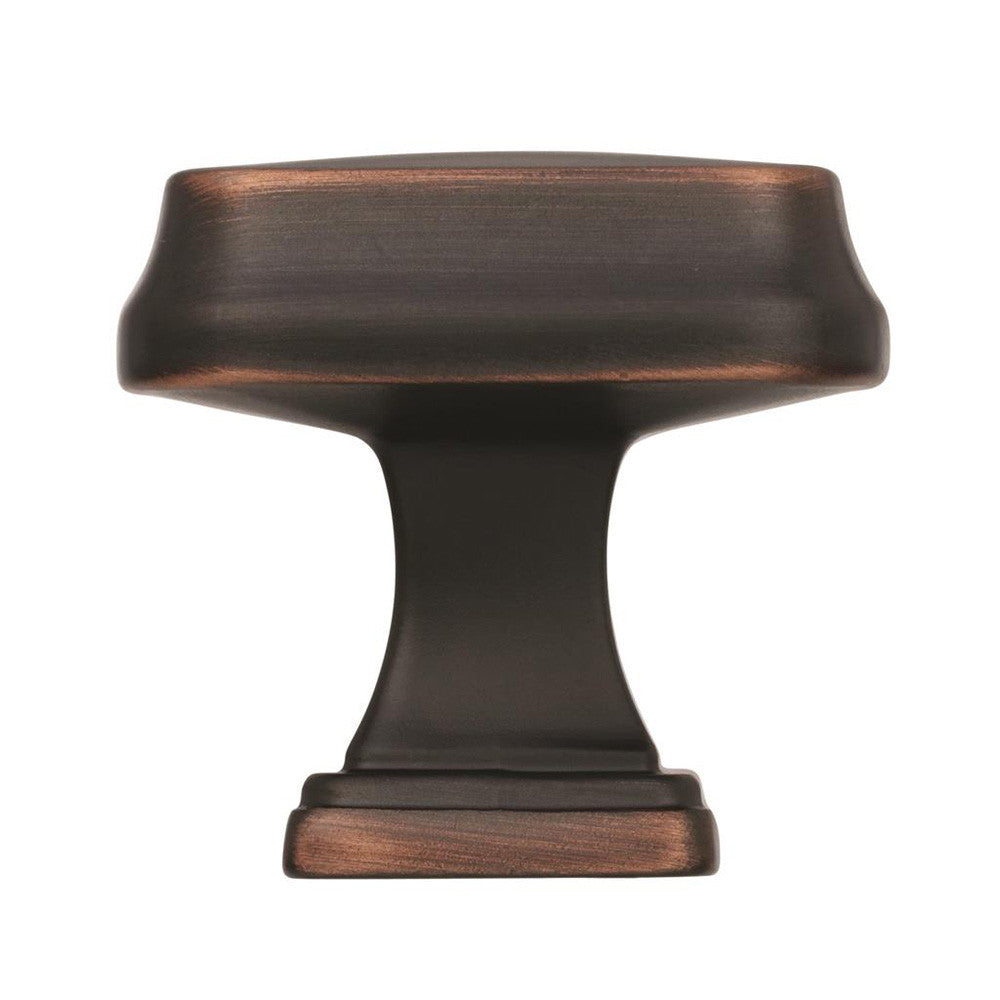 AMEROCK Revitalize 1-1/4" Length Cabinet Knob in Oil Rubbed Bronze BP55340ORB Side View