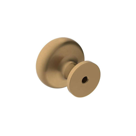 Amerock Ville 1-1/8" Diameter Cabinet Knob in Champagne Bronze BP36774CZ Back View