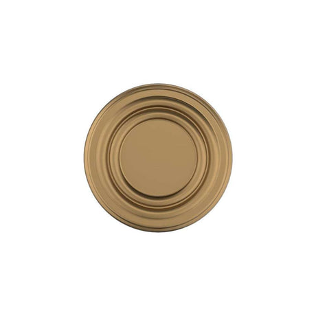 Amerock Ville 1-1/8" Diameter Cabinet Knob in Champagne Bronze BP36774CZ Front View