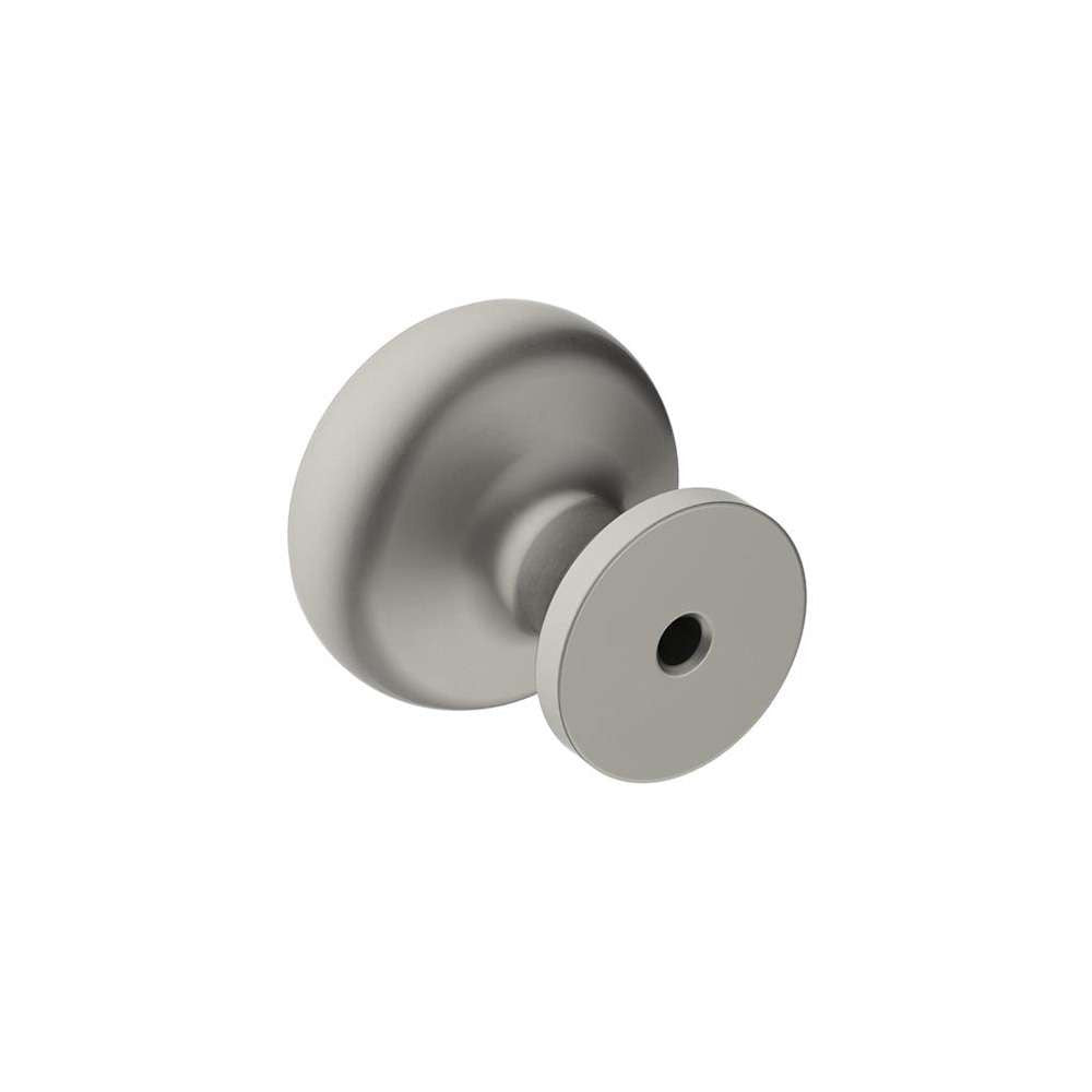 Amerock Ville 1-1/8" Diameter Cabinet Knob in Satin Nickel BP36774G10 Back View