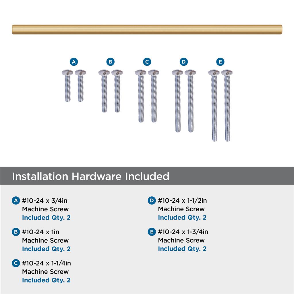 AMEROCK Bar Pulls Appliance Pulls in Champagne Bronze (+3 Sizes)
