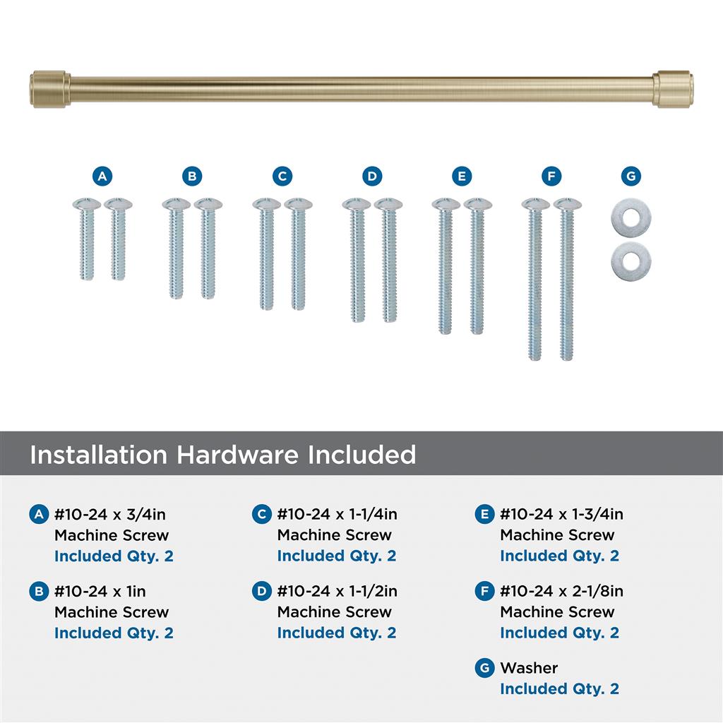 AMEROCK Faircrest Appliance Pulls in Golden Champagne (+2 Sizes)