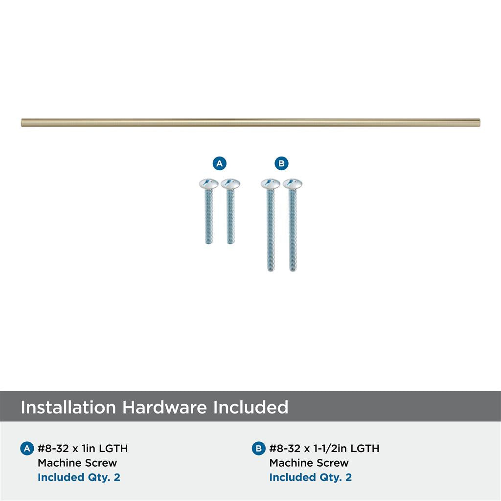 AMEROCK Bar Pulls Cabinet Handle in Golden Champagne (+13 Sizes)