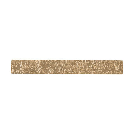 BELWITH-KEELER Sandrine 3-3/4" and 5-1/16" Centers Rectangle Handle Pull in Champagne Bronze B077514-CBZ Front View