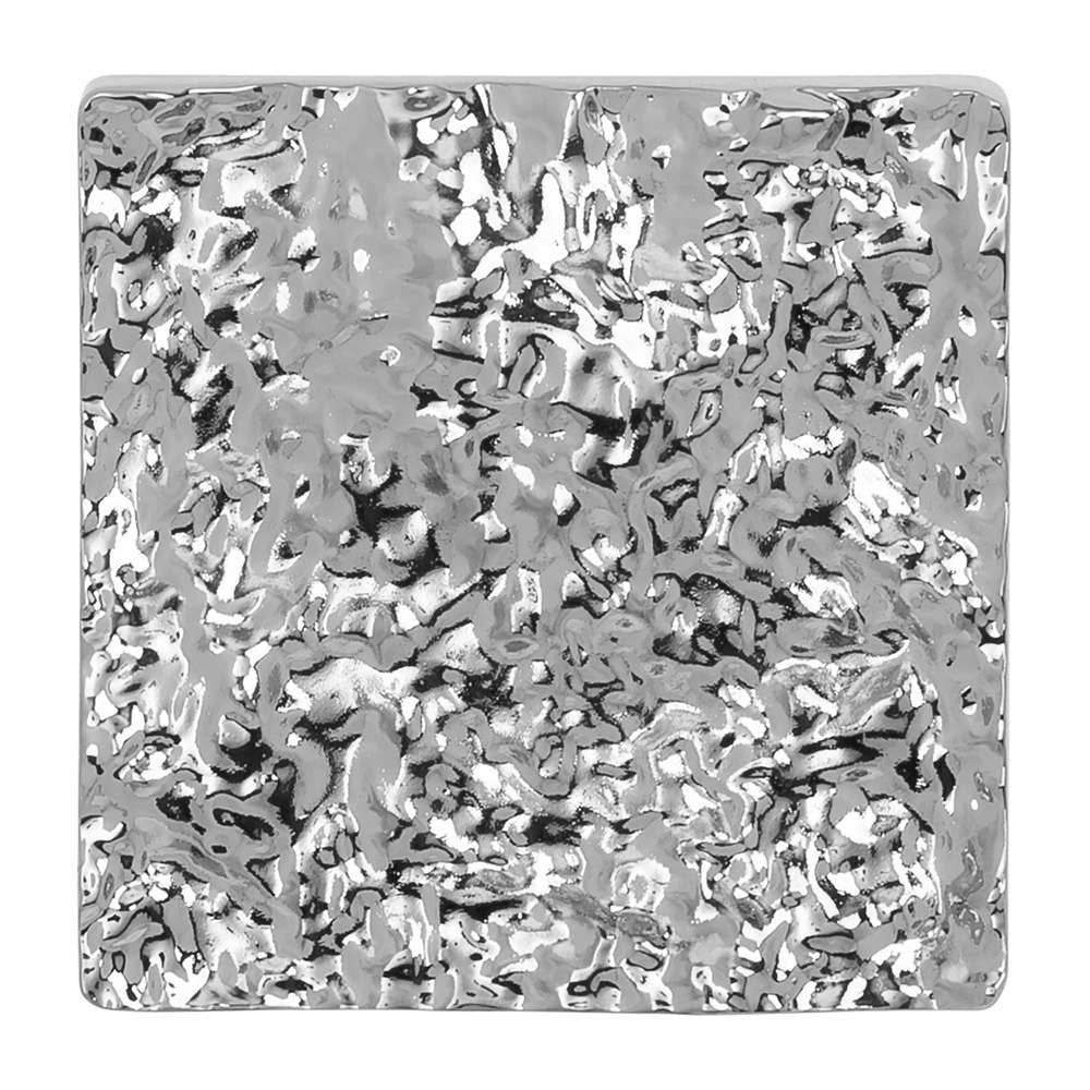 BELWITH-KEELER Sandrine Square Cabinet Knob in Satin Nickel B077513-SN Front View