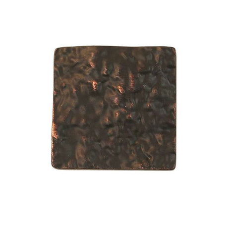 BELWITH-KEELER Sandrine Square Cabinet Knob in Vintage Bronze B077513-VB Front View