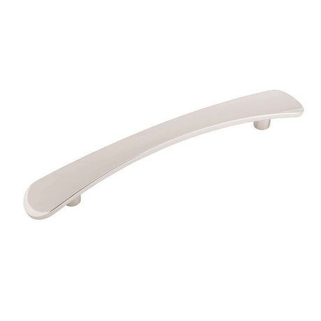 BELWITH-KEELER Vale Curved Handle Pull in Polished Nickel 128mm B076861-14