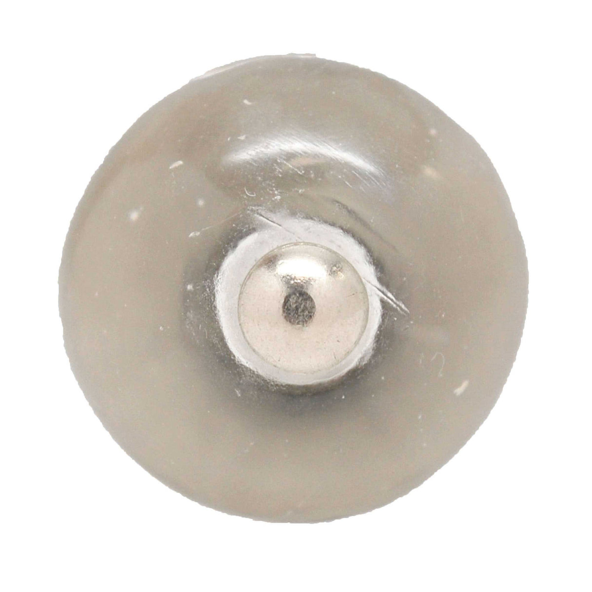Clear Glass 1-3/16" Round Cabinet Knob by Carol Beach Knobs Glasso Collection Part Number 1609