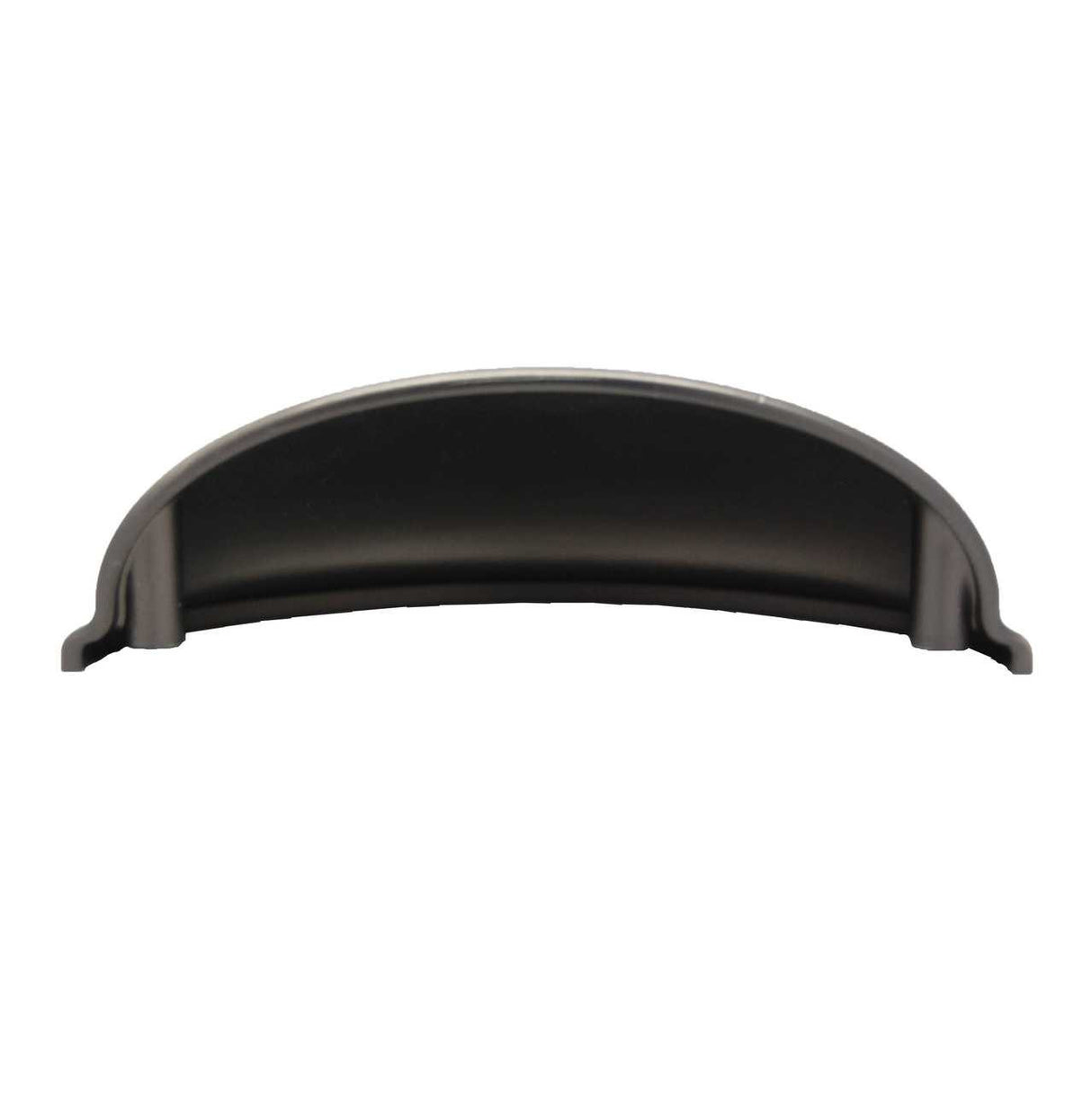 Inside View of an Antique Pewter 3" Hole Centers Cup Pull from Century Hardware's Builder's Choice Collection 03652-APH