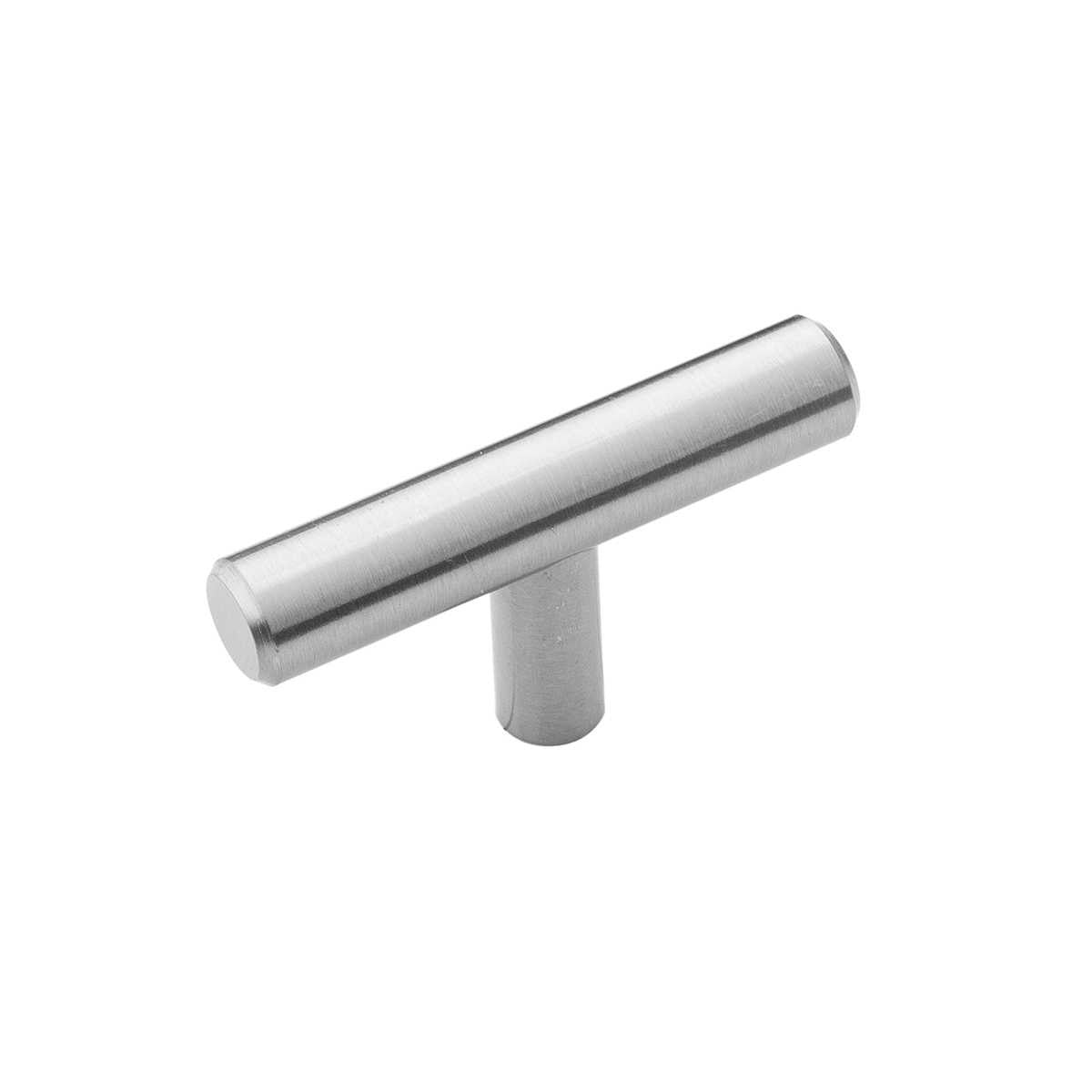 HICKORY 2-3/8" Knob Bar Cabinet Pull - Stainless Steel HH075591-SS