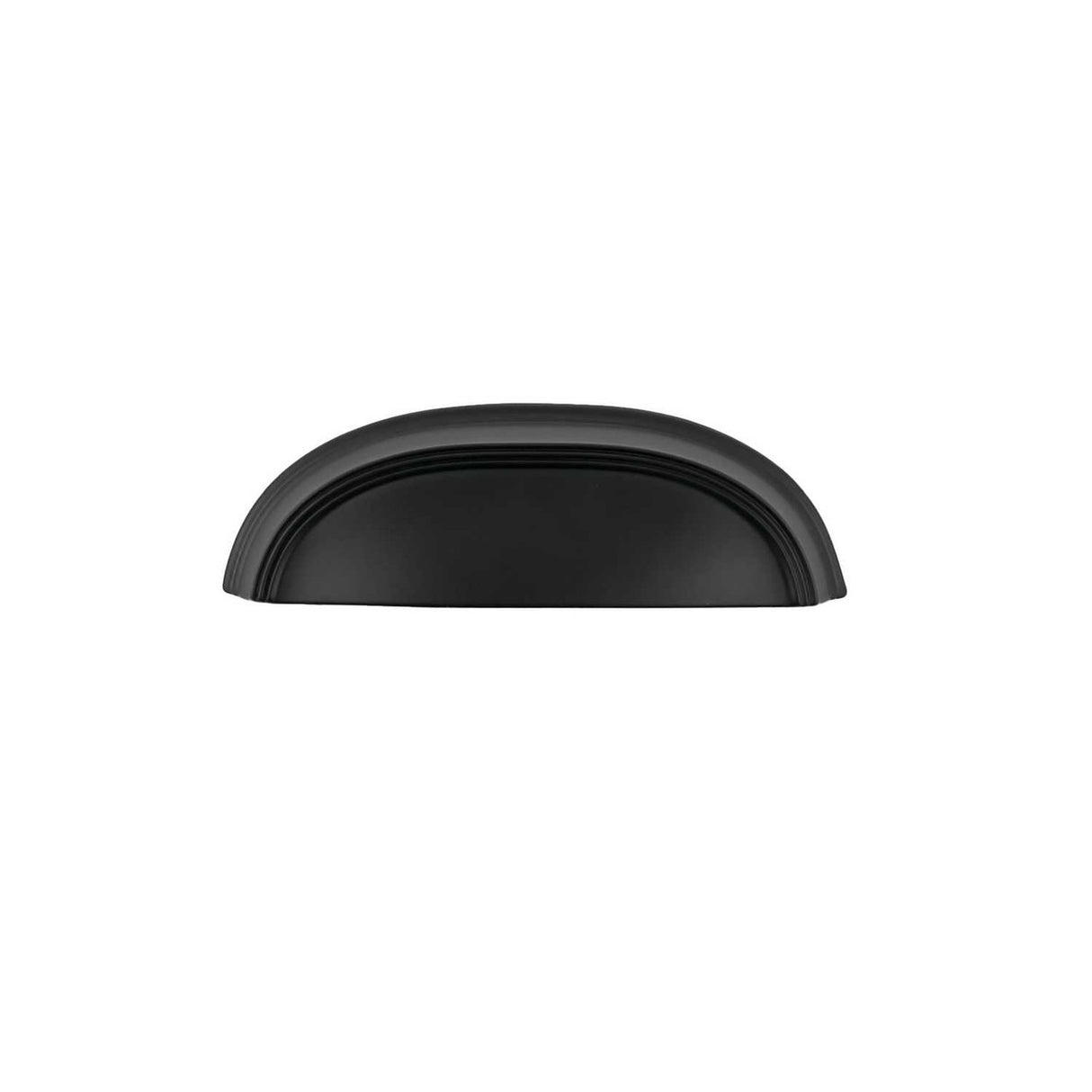 HICKORY American Diner 3" & 3-3/4" Center to Center Cup Pull - Matte Black P2144-MB