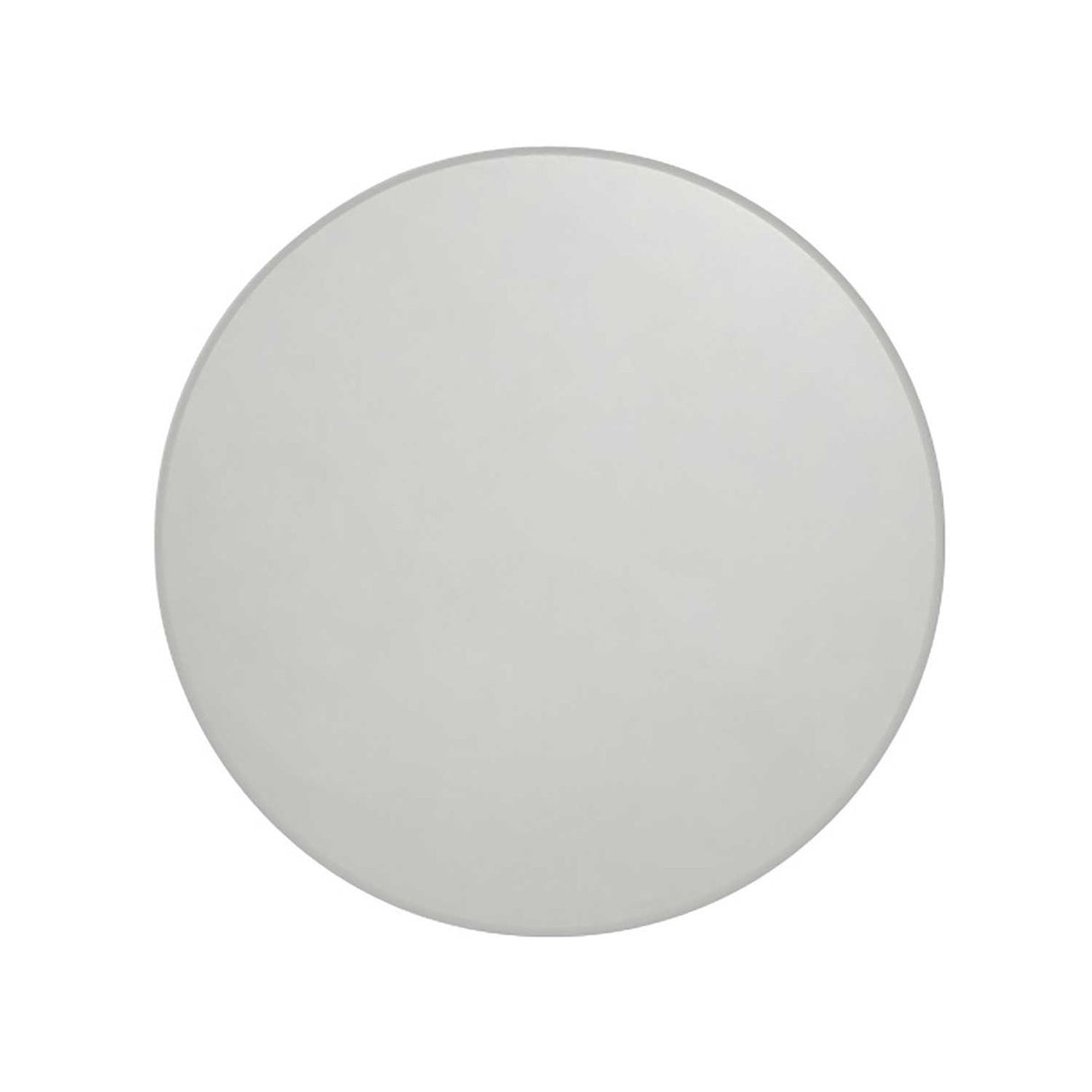 Top View of a Polished Chrome 1" Round Cabinet Knob from Hickory Hardware's American Diner Collection P2140-CH