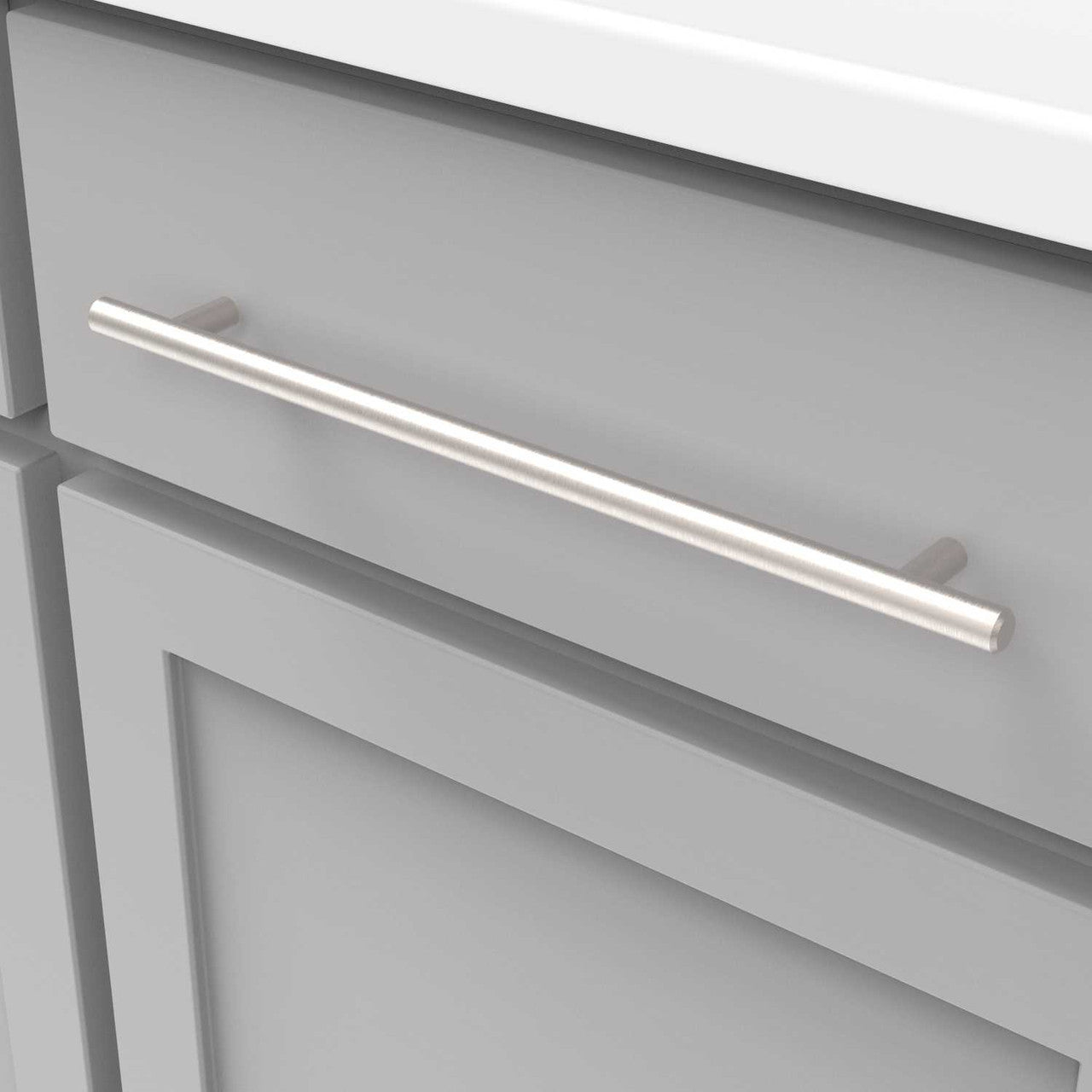 HICKORY Bar Pulls 10-1/16" Bar Cabinet Pull - Stainless Steel HH075599-SS