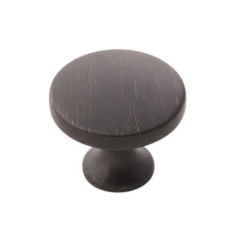 Main View of a Vintage Bronze 1-3/8" Round Cabinet Knob from Hickory Hardware's Forge Collection H076698-VB