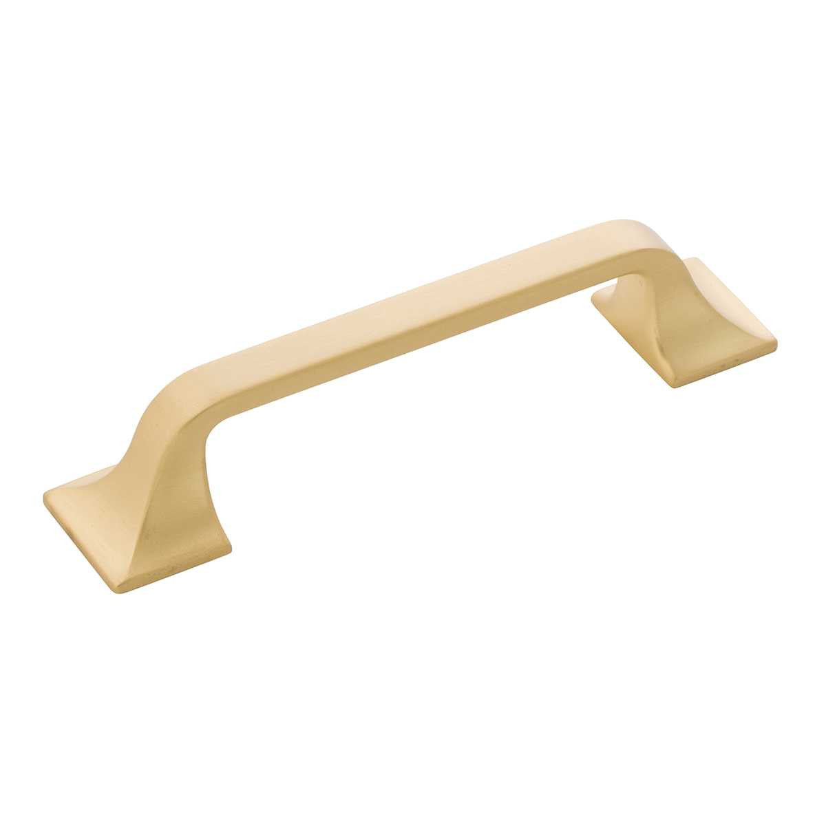 HICKORY Forge 3-3/4" Center to Center Handle Cabinet Pull - Brushed Golden Brass H076701-BGB