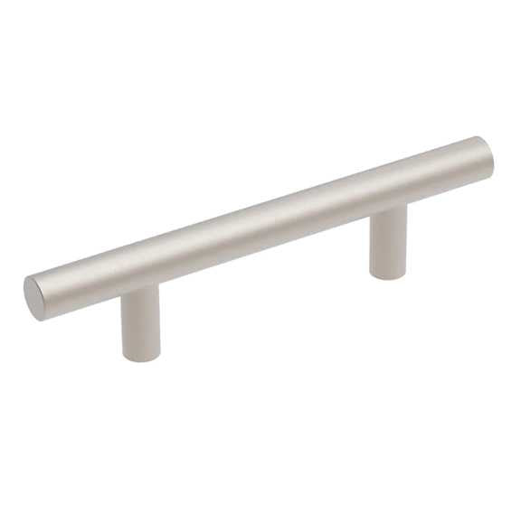 HICKORY Heritage Designs 3" Center to Center Hollow Bar Cabinet Pull - Satin Nickel R077744SNX